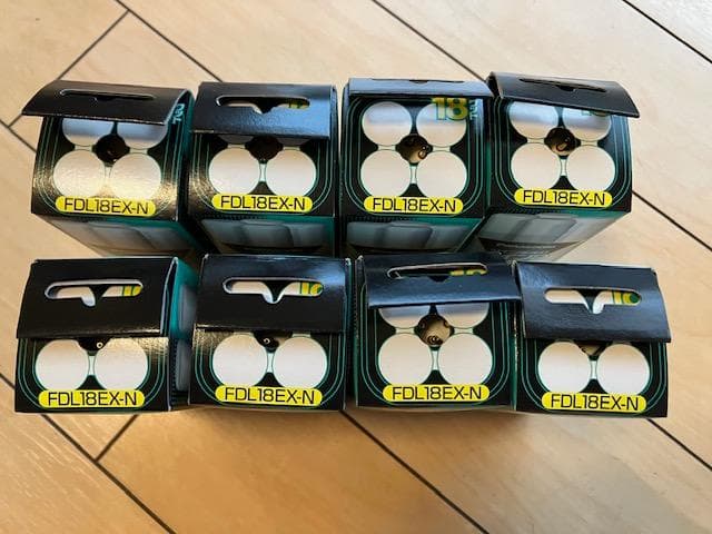 Panasonic ツイン蛍光灯 FDL18EX-N 8本