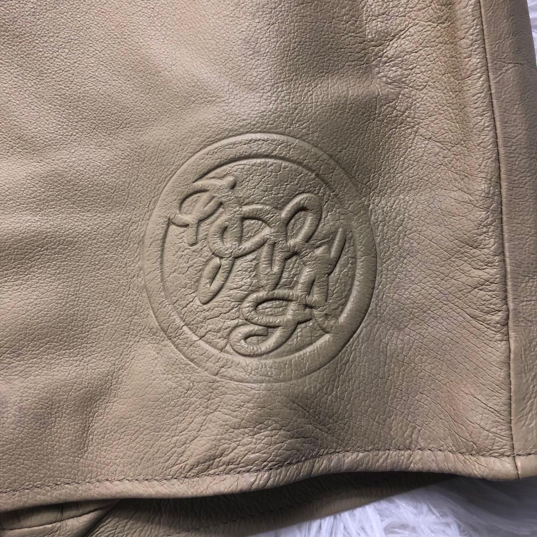 限定JRA + UNIFORM CIRCUS × BEAMS 本革 レザー 豚革