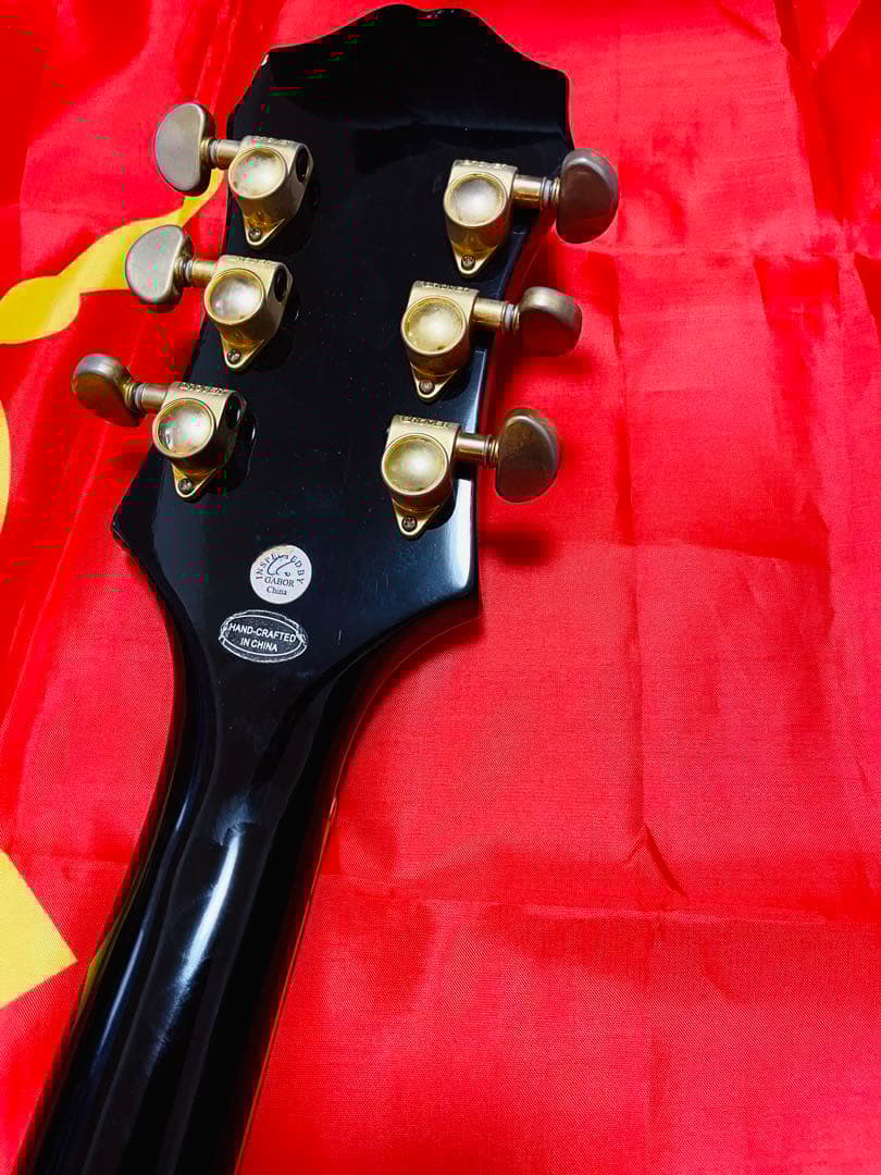 Epiphone Sheraton IIブラック セミホロウギター