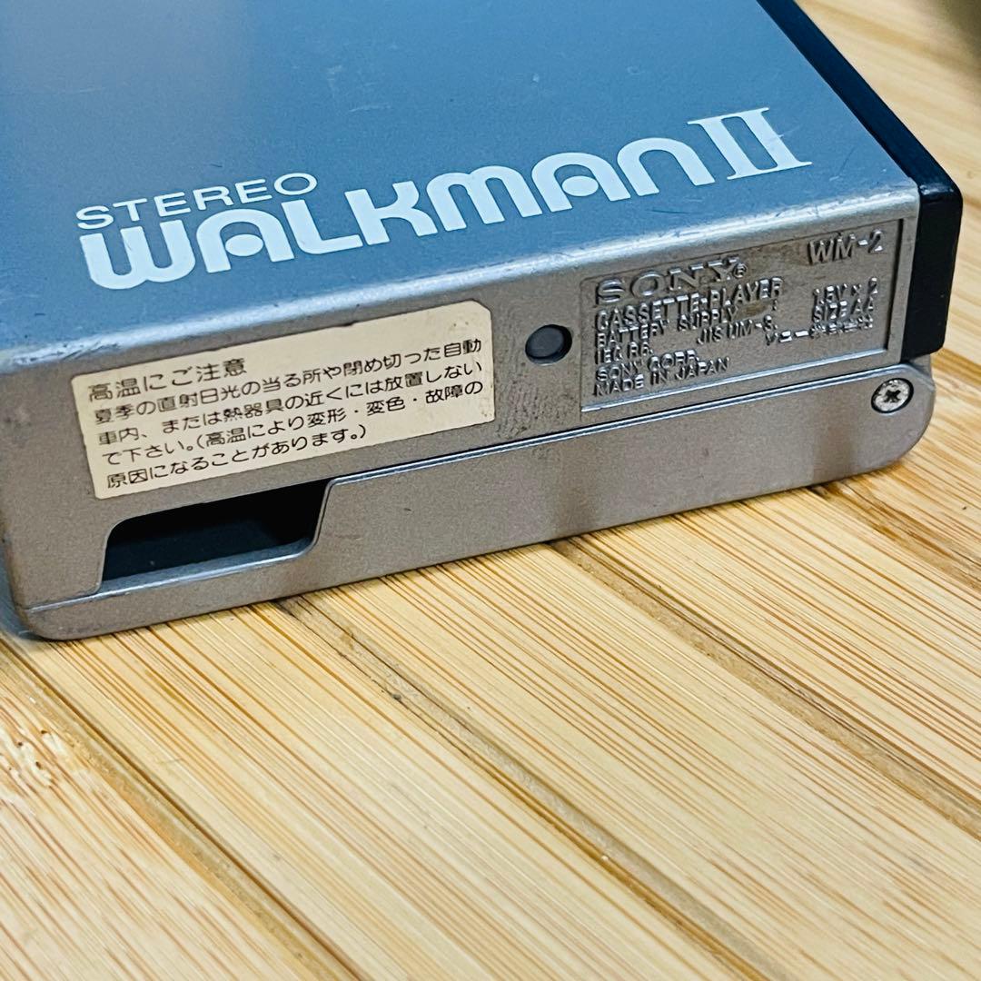 【レア！】SONY ウォークマン WM-2 シルバー 動作品