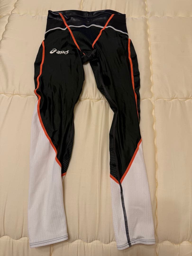 廃盤　レア　アシックス　競泳水着　高速水着　トップインパクト　ロングスパッツ　M