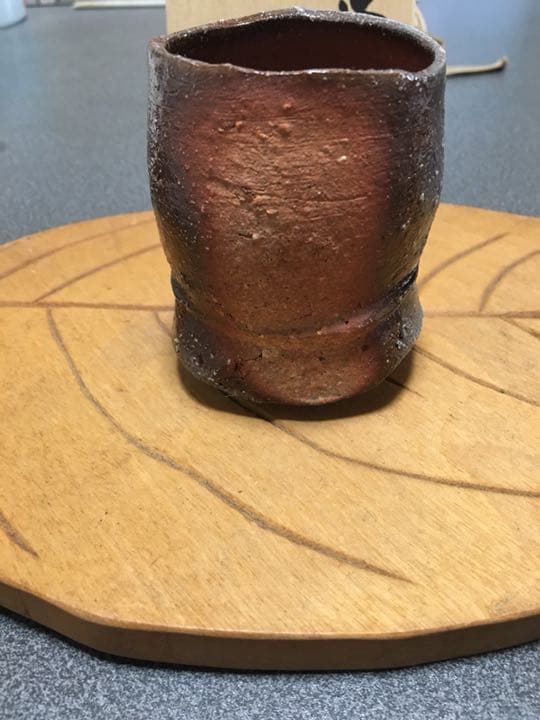 人間国宝伊勢崎淳に師事　重要無形文化財保持者！ぐい呑み隠崎隆一個展作品