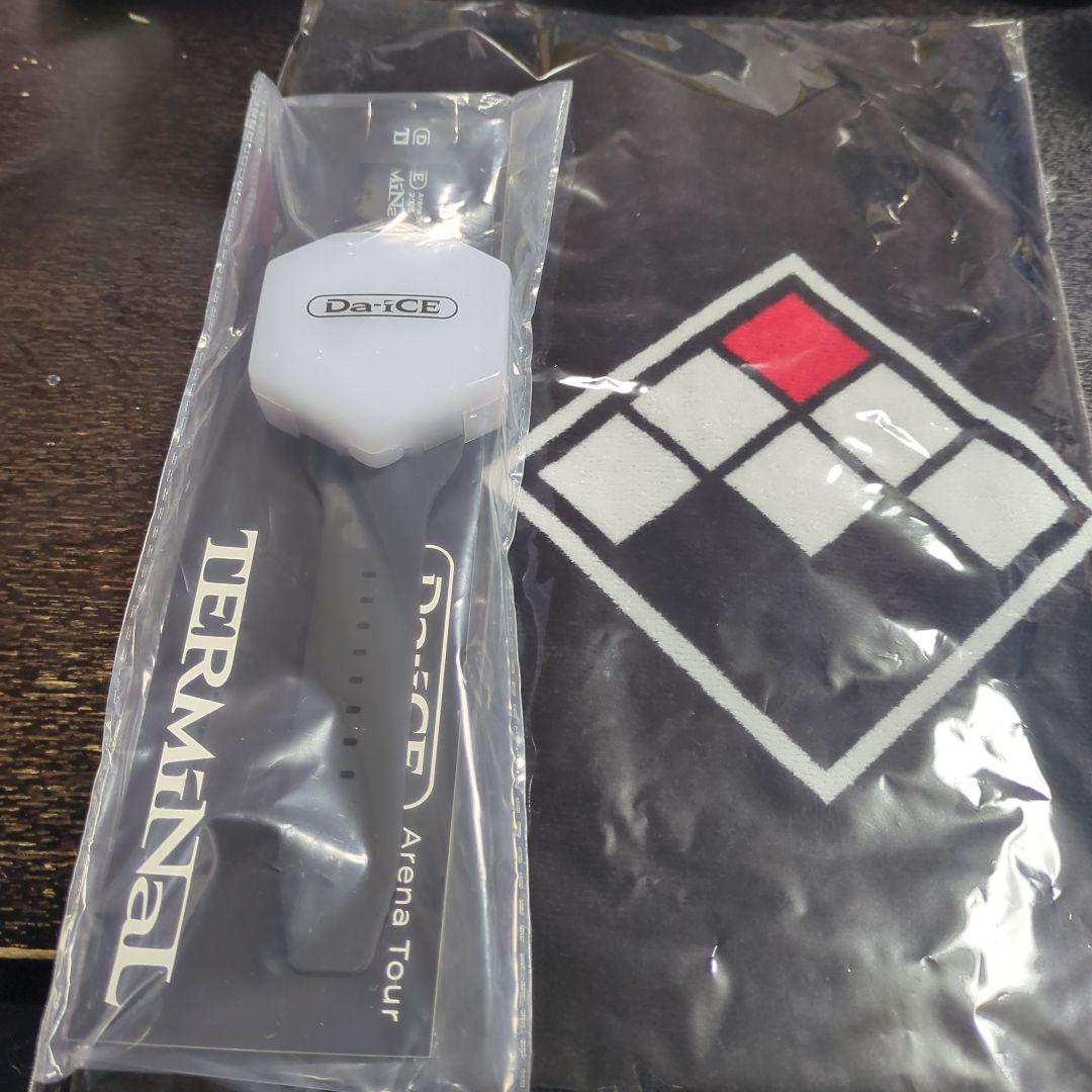 Da-iCE TERMINAL ブレスレットライト タオル 2点セット