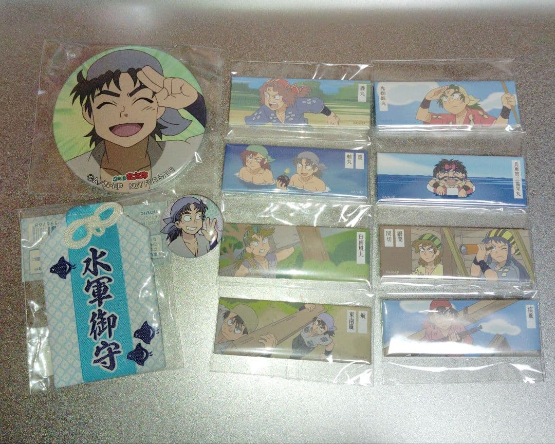 忍たま 兵庫水軍 ロング 缶バッジ 御守り