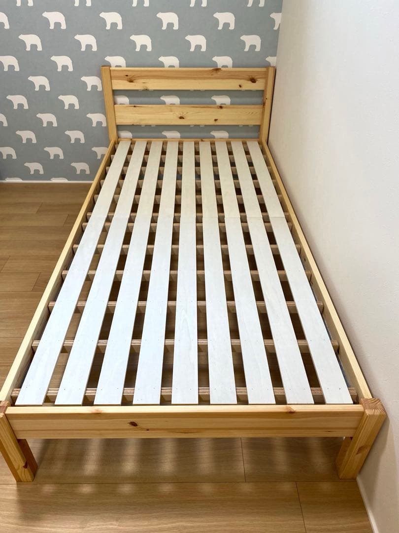 無印良品　木製ベッド　シングル　パイン材　状態良好