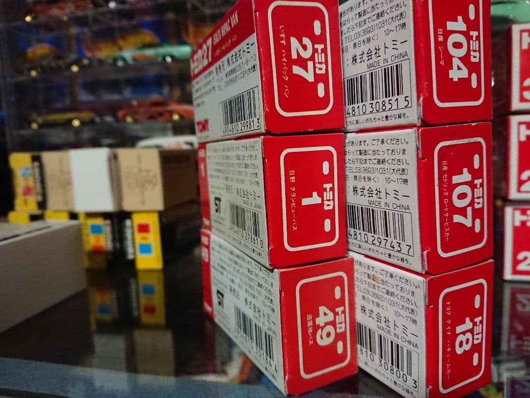 【SOLD】絶版トミカ6台(日本製3台)