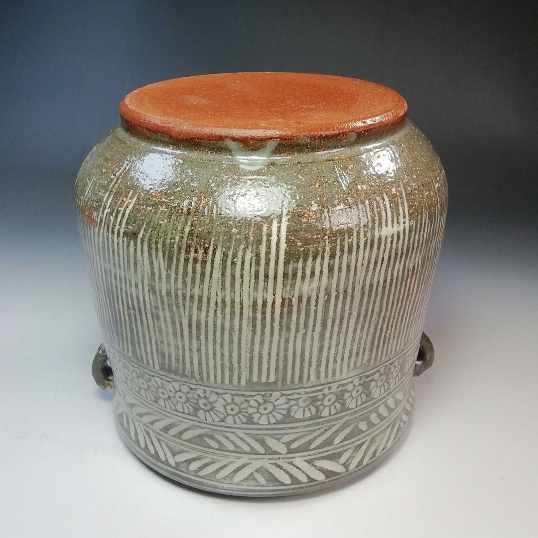 Ｓ７８０　水指　『三嶋　水指』『祥雲窯　原清和造』　共箱　茶道具