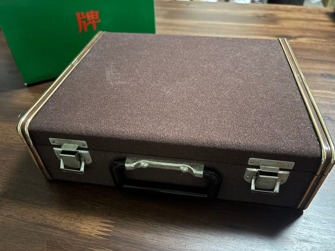 麻雀牌天和　高級アール牌　青