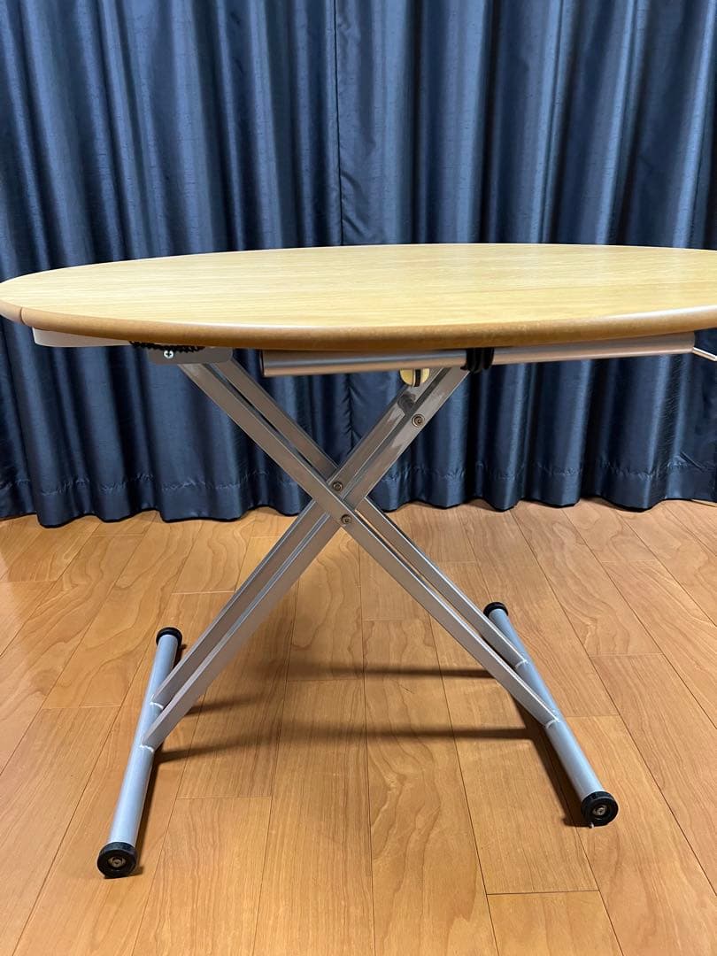 丸形昇降バタフライテーブル幅100 丸テーブル