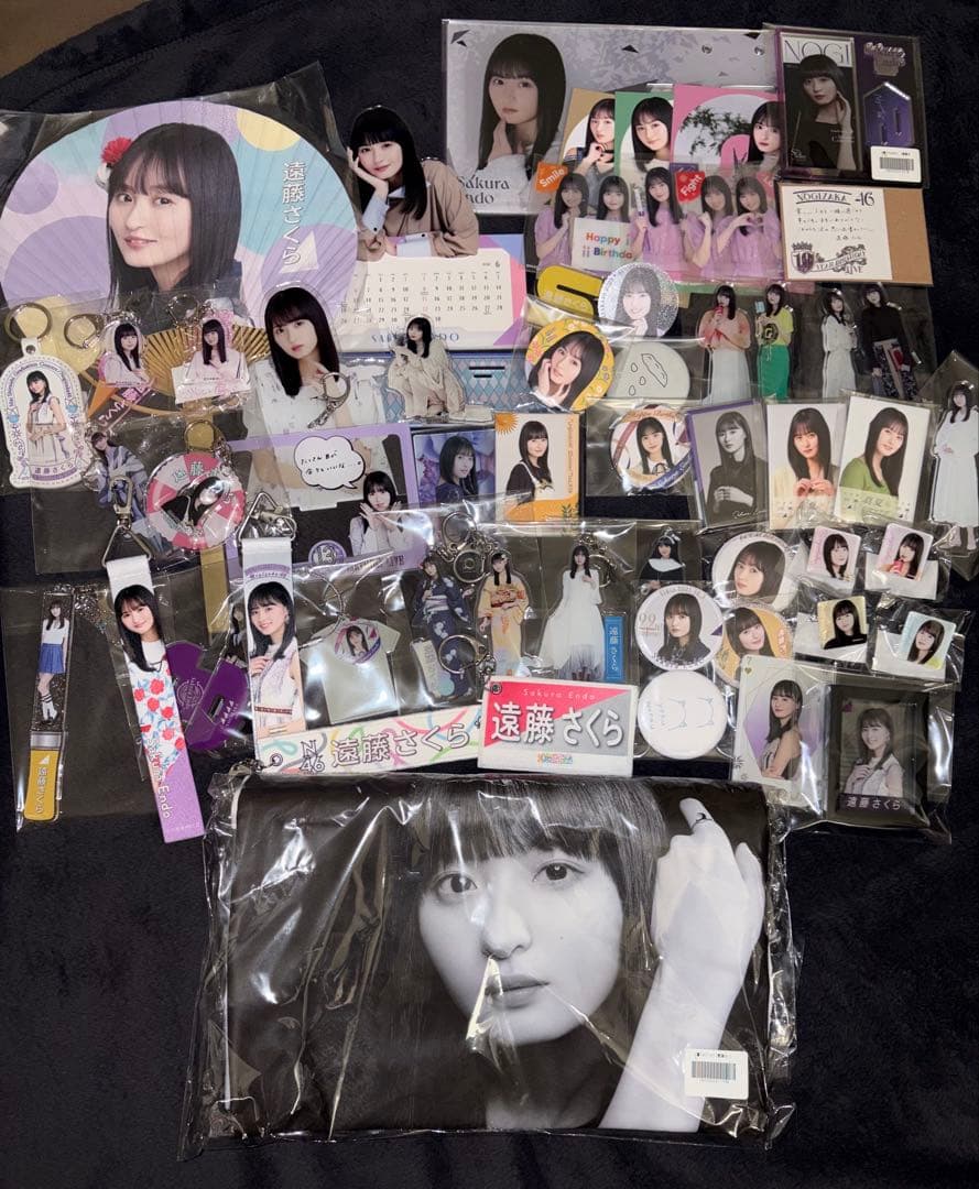 乃木坂46 遠藤さくら グッズ　まとめ売り　 フォトtシャツＬサイズ未開封