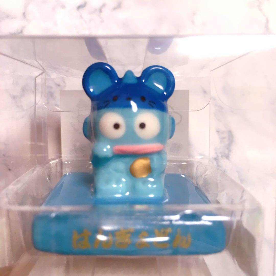 サンリオ　ハンギョドン　福をまねくよマスコット　ネズミ　干支　ねずみ年　置物　子