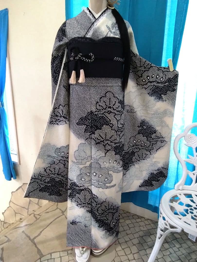 振袖フルセット、正絹総絞りやまと誂製、重ね衿、帯揚げ帯締め、袋帯、襦袢ガード加工