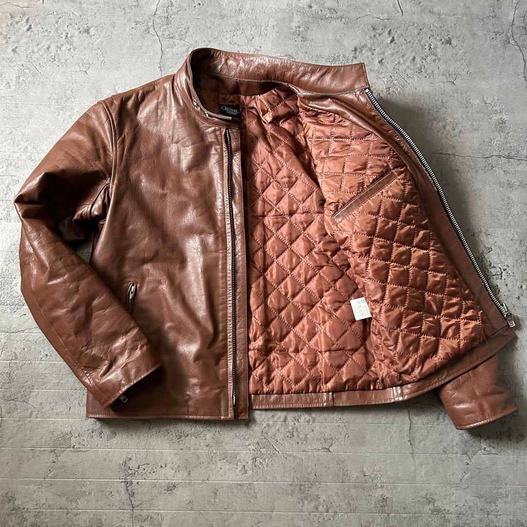 4L HORN WORKS シングルライダース ジャケット バッファローレザー