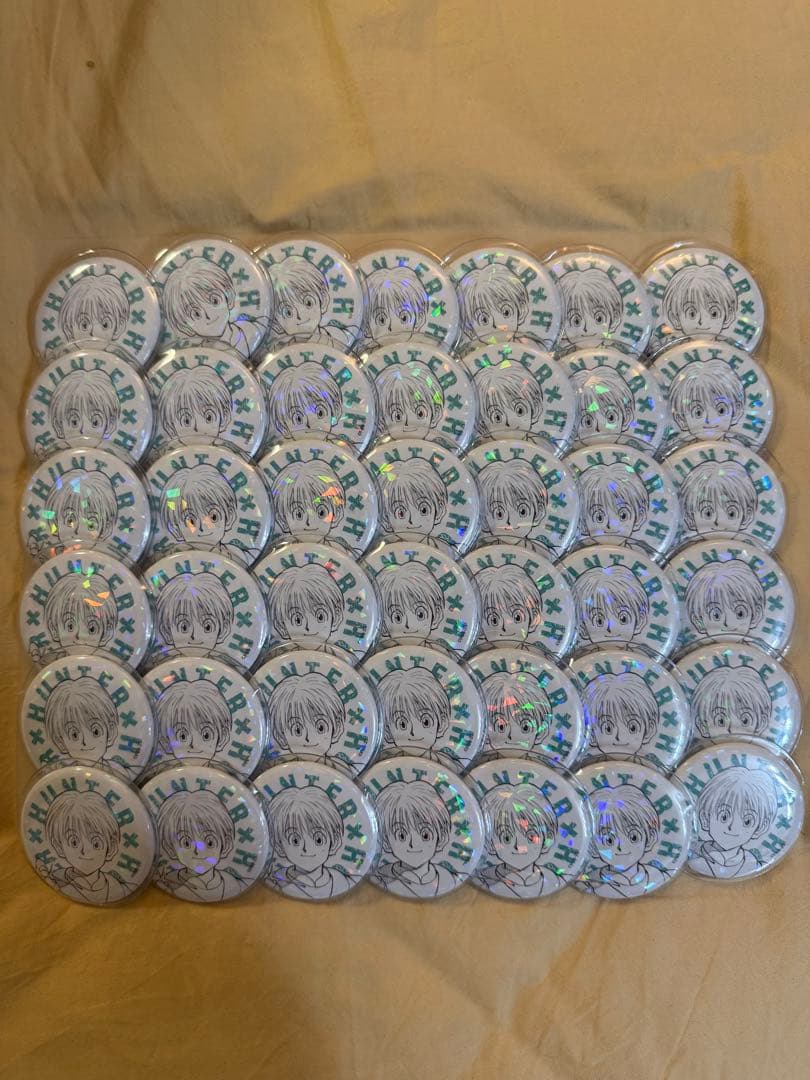 hunter×hunter シャルナーク　オールスター缶バッジ　第1弾　42個