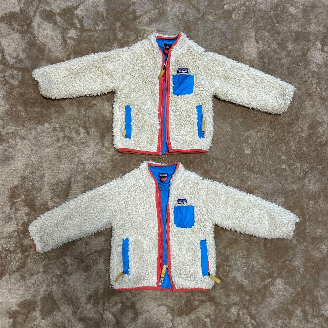 patagonia フリースジャケット レトロX 2T 双子