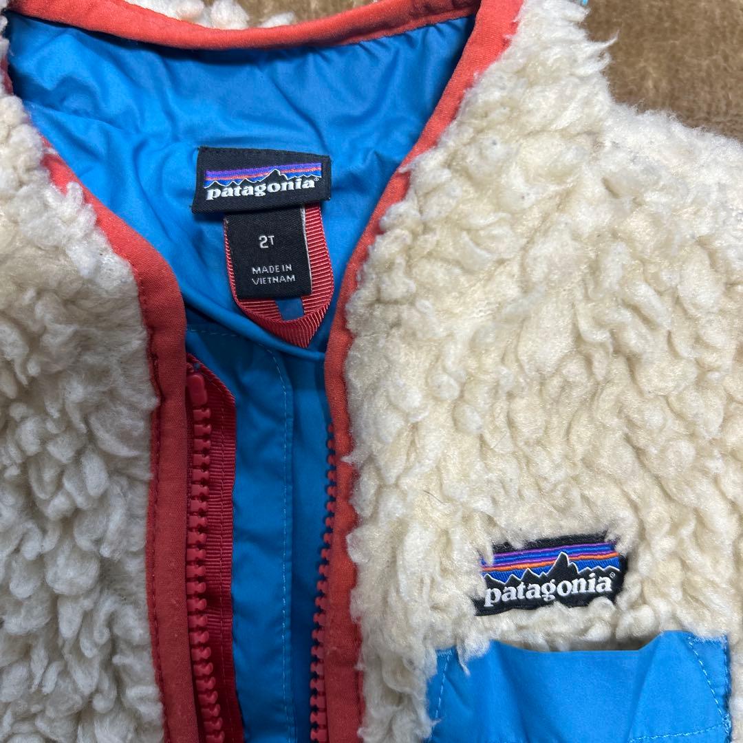 patagonia フリースジャケット レトロX 2T 双子