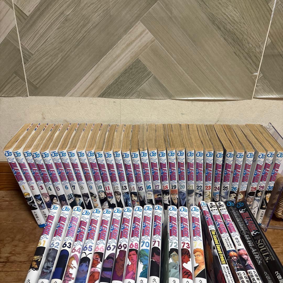 BLEACH 全巻+小説やおまけ付き。
