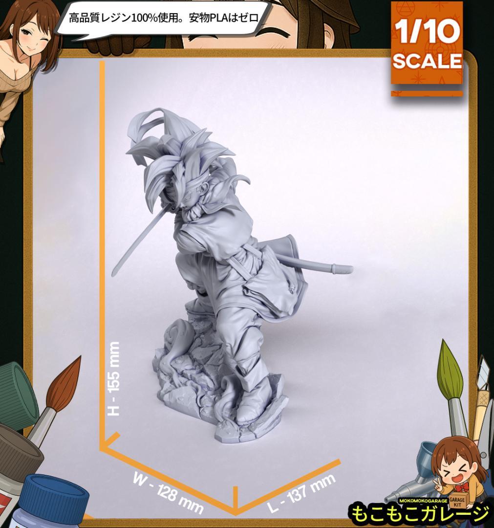 クロノトリガー　7体セット　未塗装未組立　フィギュア　ガレージキット