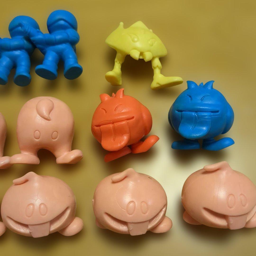 ファミコン　消しゴム　ワープマン　セット　レトロ　レア　ナムコ製