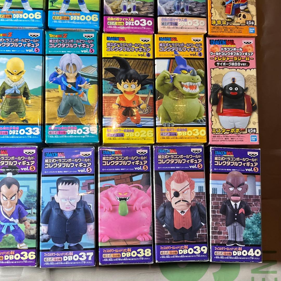 田*中様 【空箱のみ】ドラゴンボール ワーコレ まとめ売り フィギュア箱 空き箱