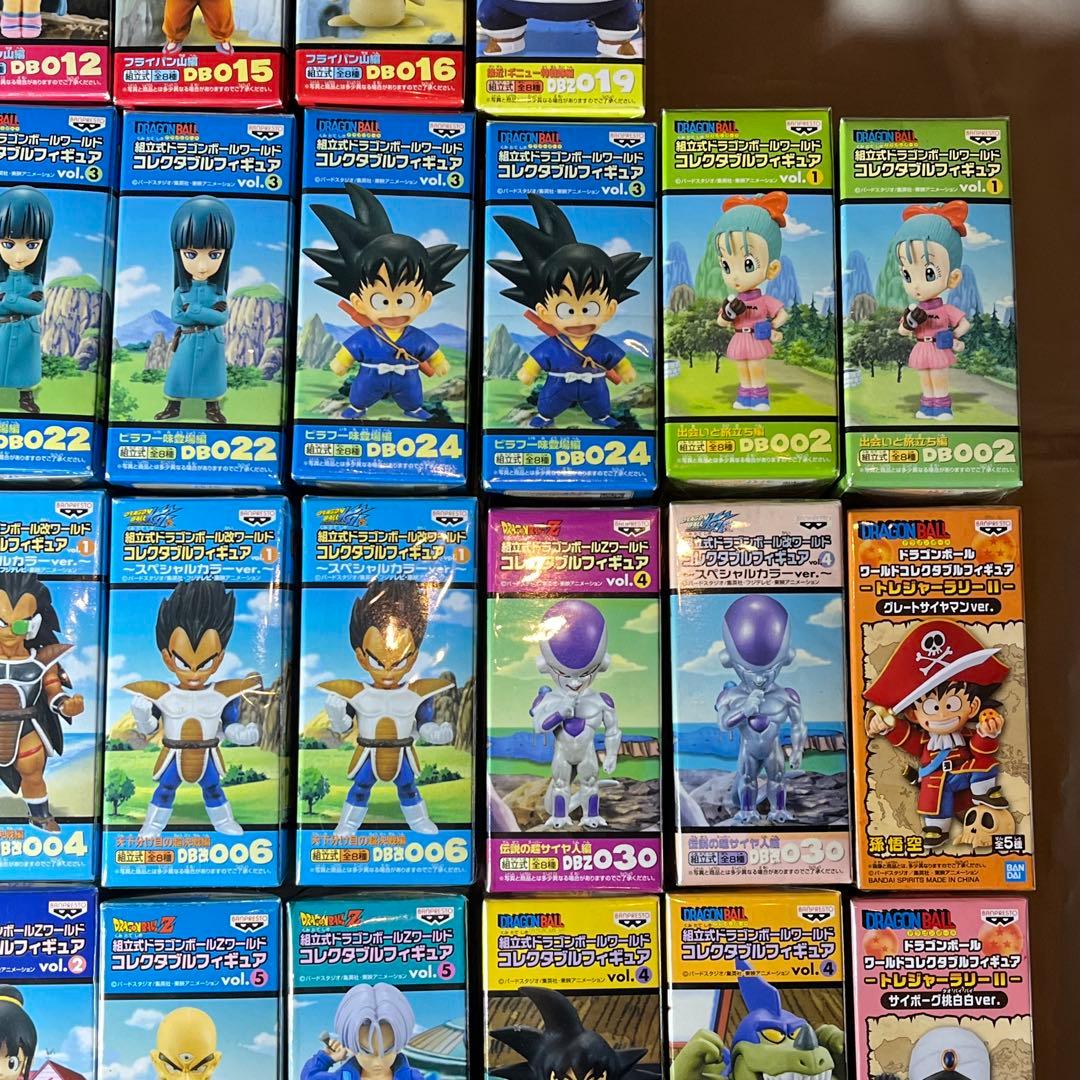 田*中様 【空箱のみ】ドラゴンボール ワーコレ まとめ売り フィギュア箱 空き箱