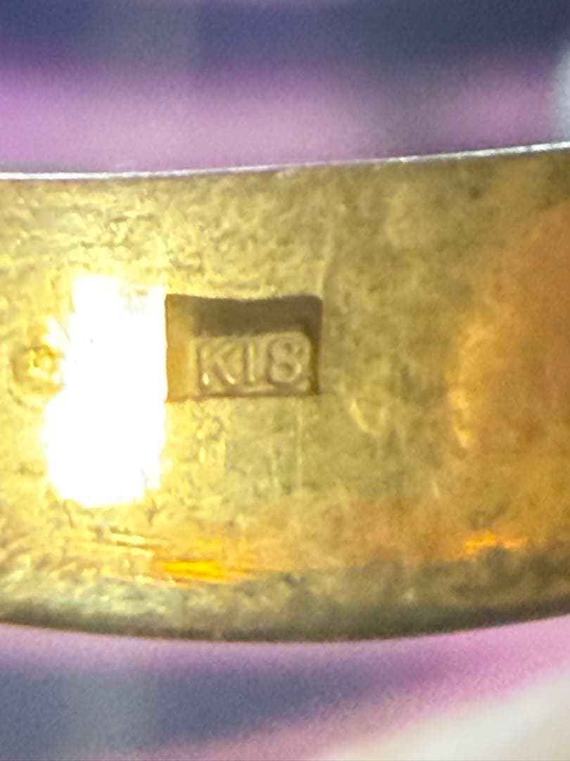 K18金 リング