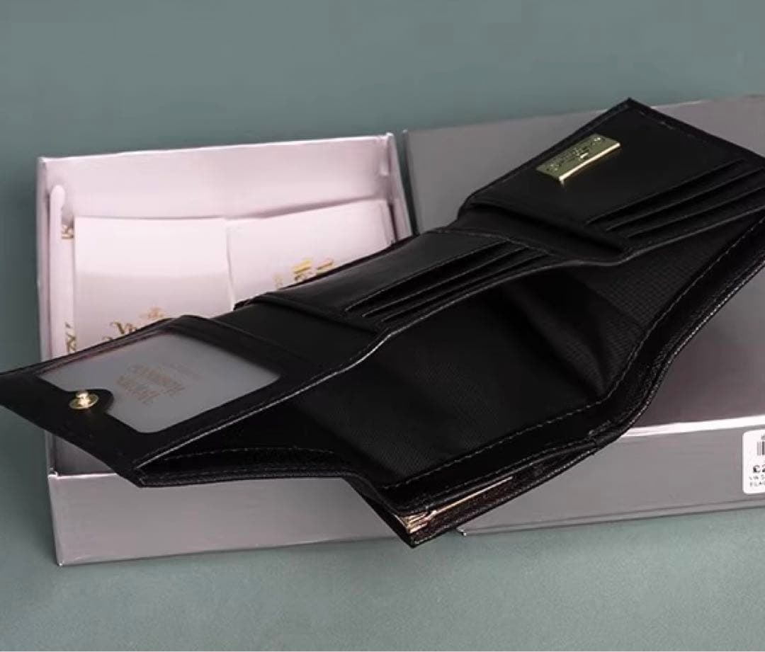 ヴィヴィアン三つ折り財布金マーク-13106