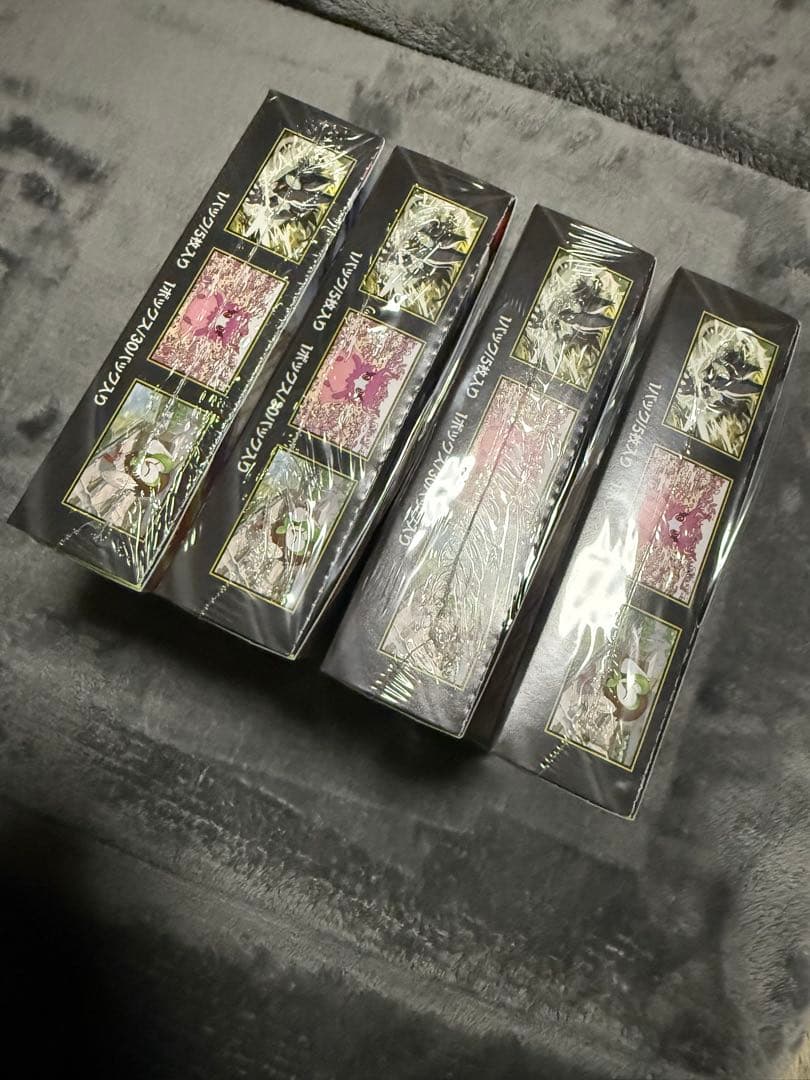 （新品未開封）ポケモンカード ムニキスゼロ シュリンク付き 4BOX