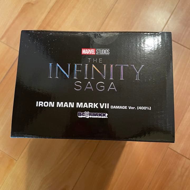 ベアブリック　アイアンマンダメージ