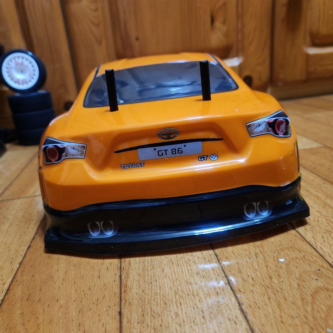 タミヤ ドリフト ラジコン フルセット　TT02　オレンジ　86　④　　tt01