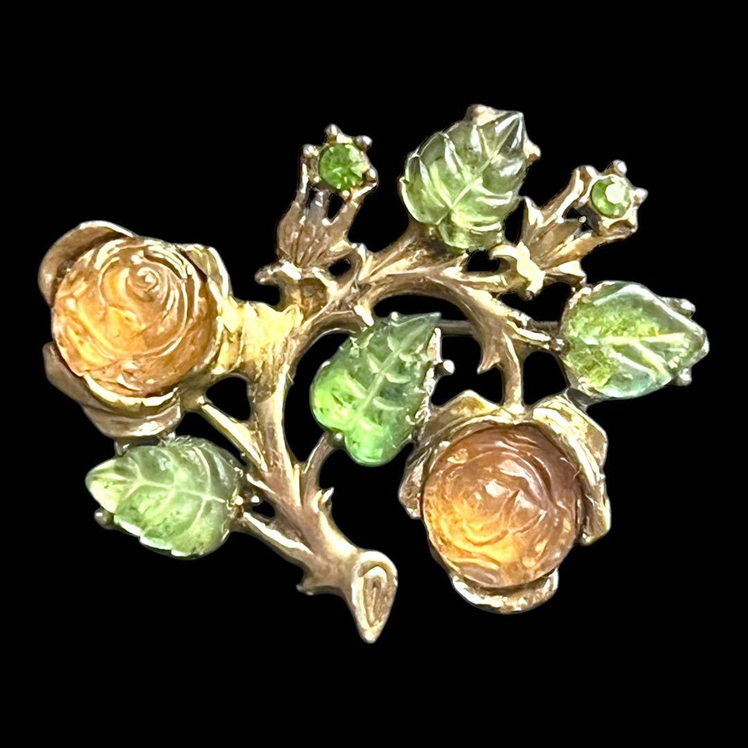 激レアデザイン☆MIRACLE☆フロストフルーツサラダ☆ボタニカルブローチ