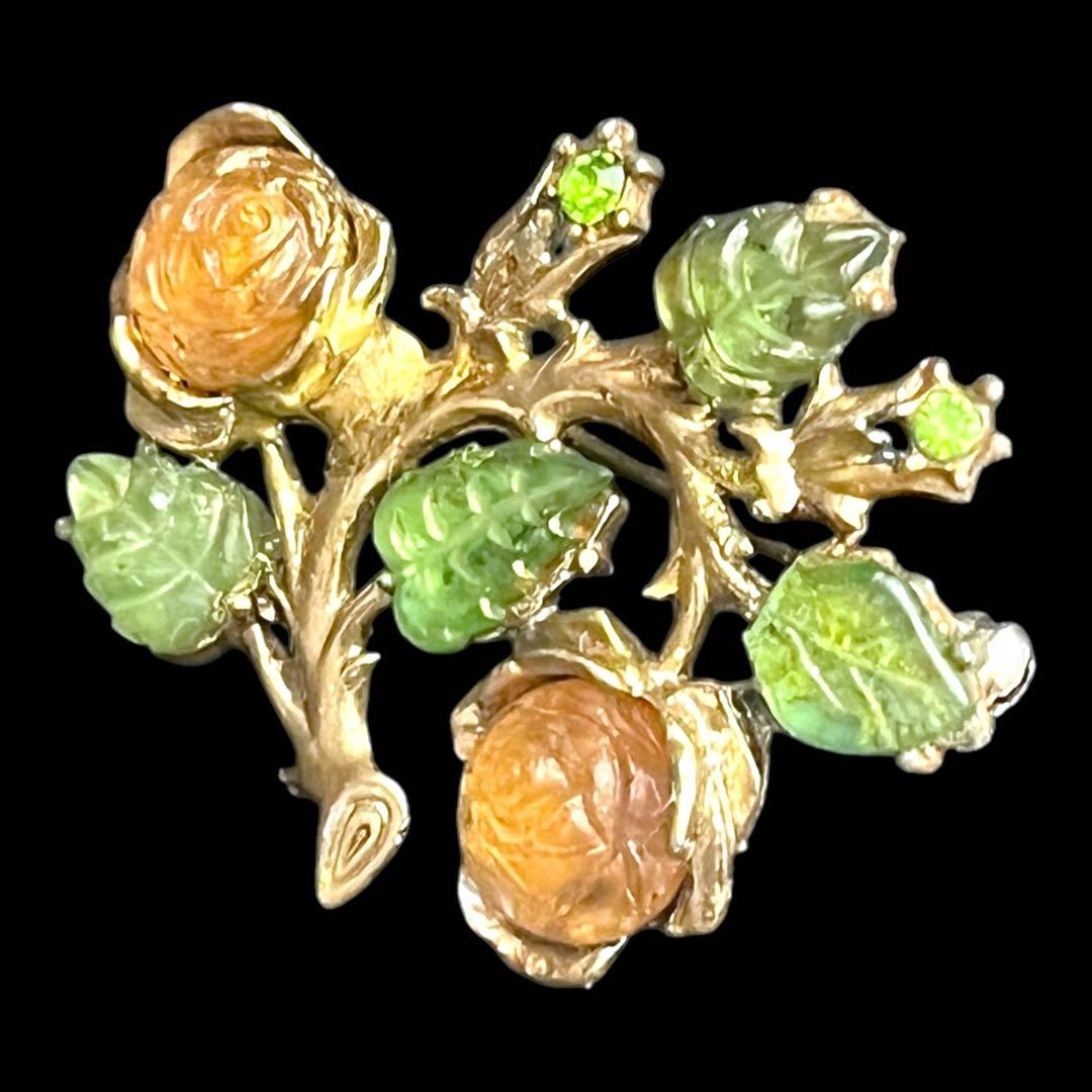 激レアデザイン☆MIRACLE☆フロストフルーツサラダ☆ボタニカルブローチ