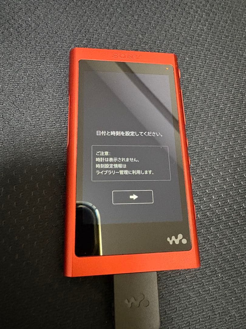 SONY ウォークマンNWA-55 レッド