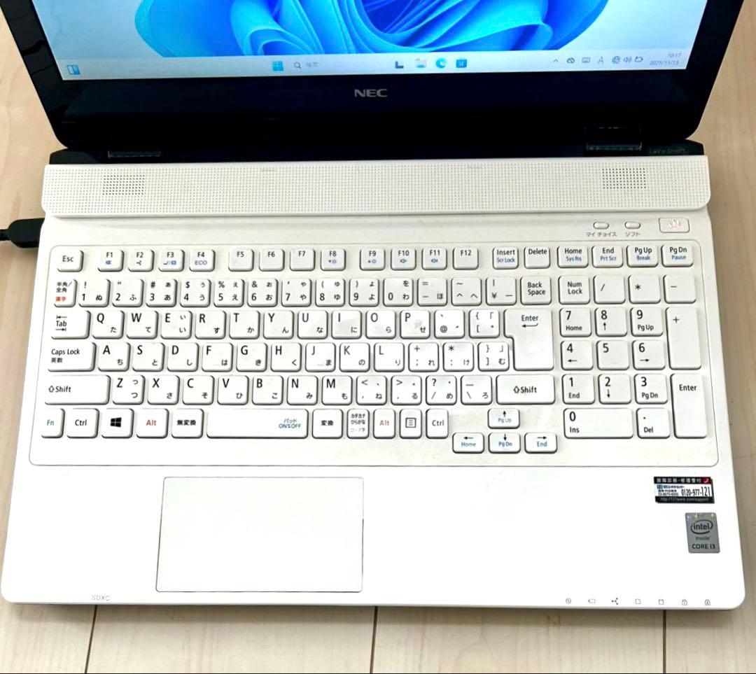 ❤️大特価‼️大画面‼️NEC 15.6インチ ノートPC Windows 11