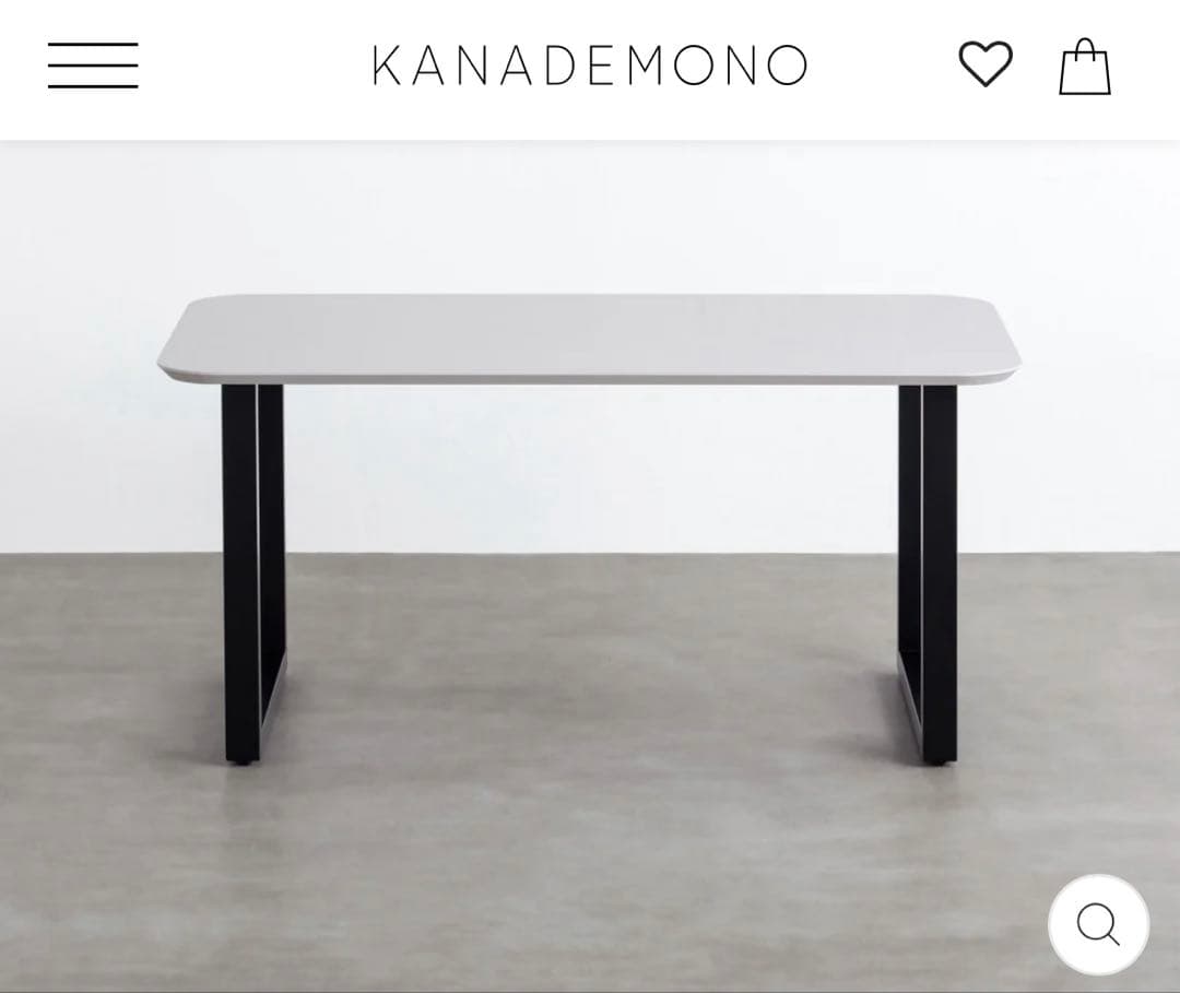 値下げ　kanademono FENIX NTM ライトグレー x Black