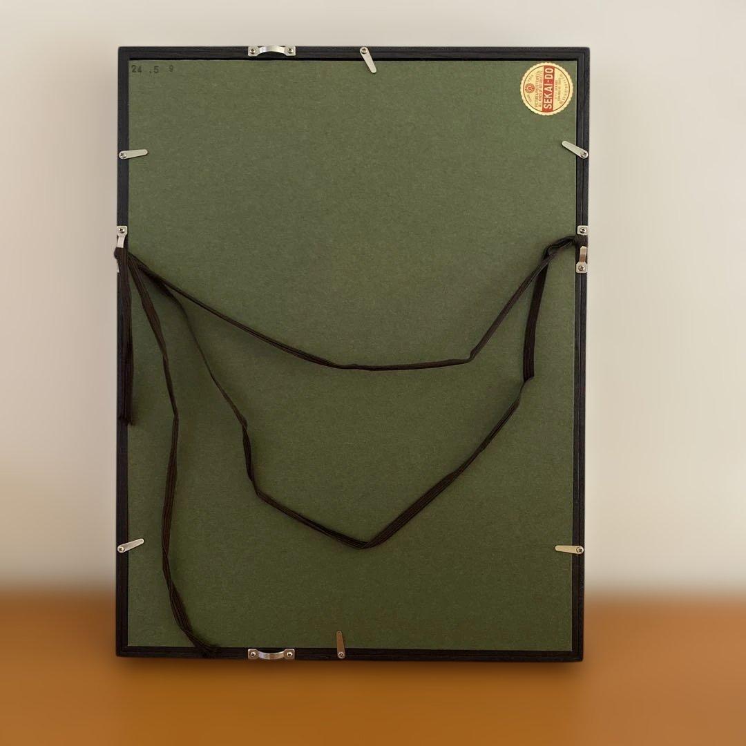 水彩画　夏のインテリア　南国風