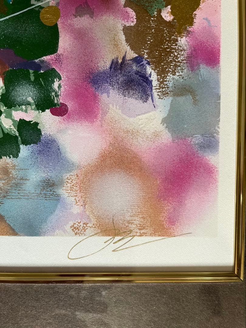 お値下げ★スザンヌマリー　シルクスクリーン 女性肖像 193/395