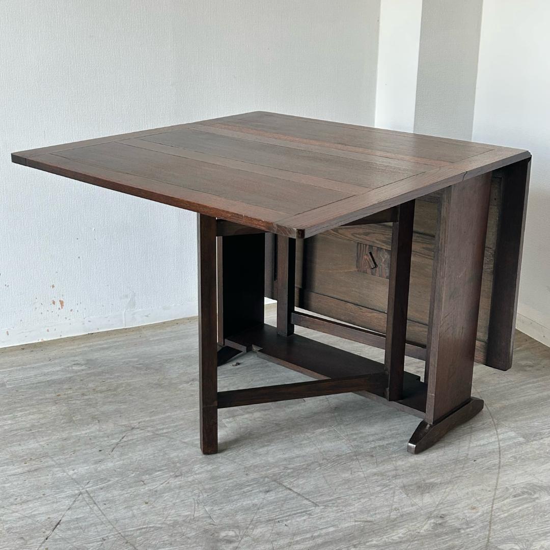 アンティーク 家具 ゲートレッグテーブルテーブル 1930年頃 英国製 555A