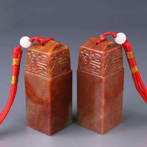 希少鶏血石（しょうかけいけつせき）稀少貴重の高い天然印石