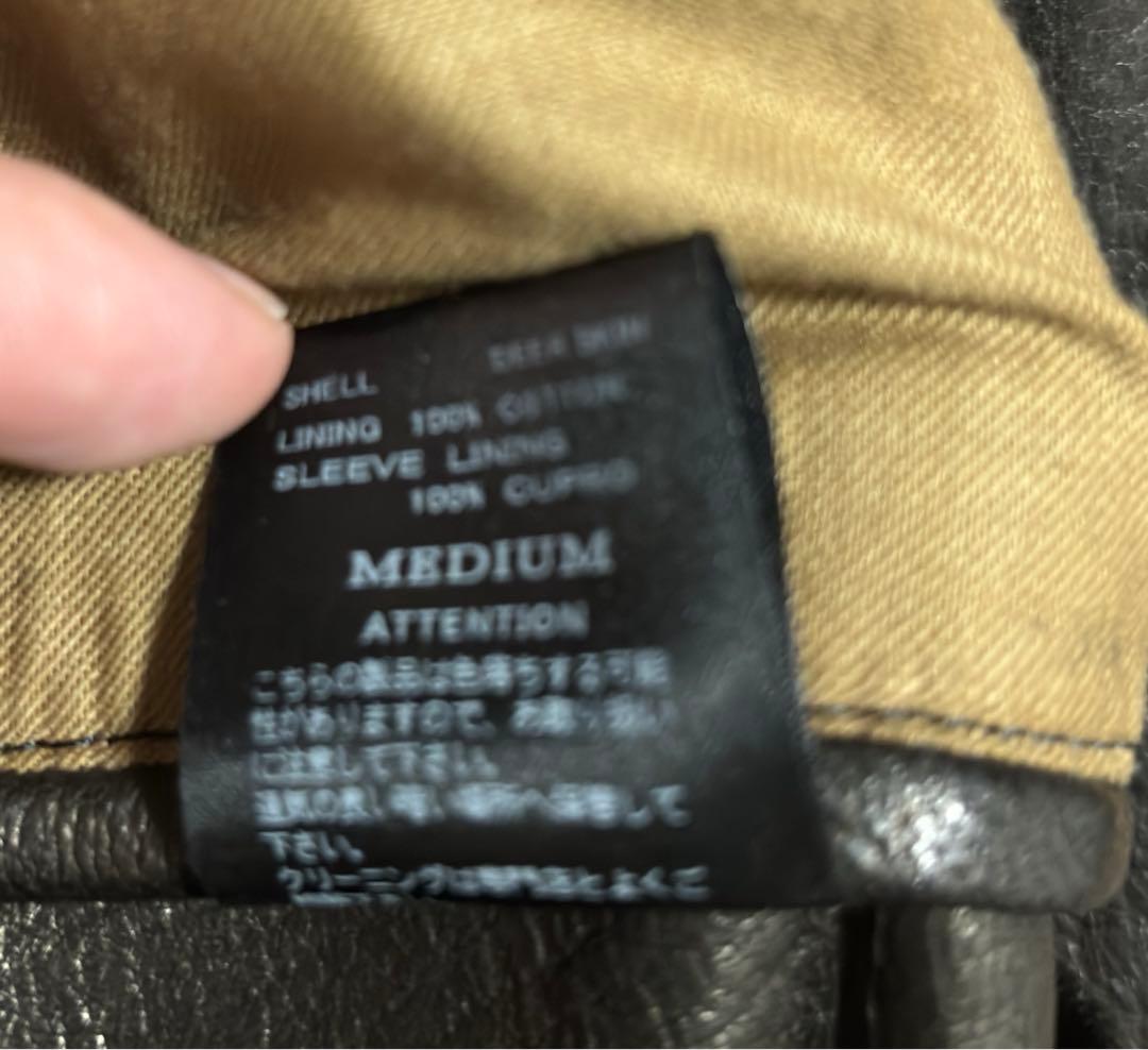 ルードギャラリー ARROW Mサイズ 黒 ディアスキン