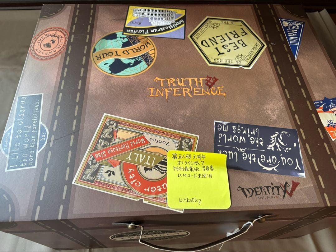 【コード未使用】第五人格 3周年 オフラインパック 特別豪華版 写真家 D.M