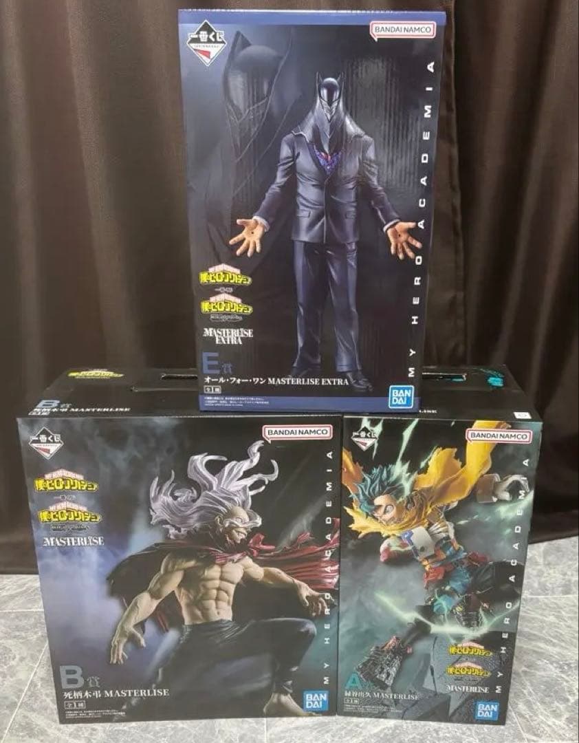 ヒロアカ 一番くじ 相反する思い デク 死柄木 ワンフォーオール フィギュア