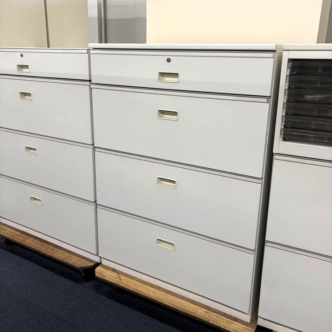 ITOKI キャビネット 4段 HFM-108AFS 引取限定静岡県富士市