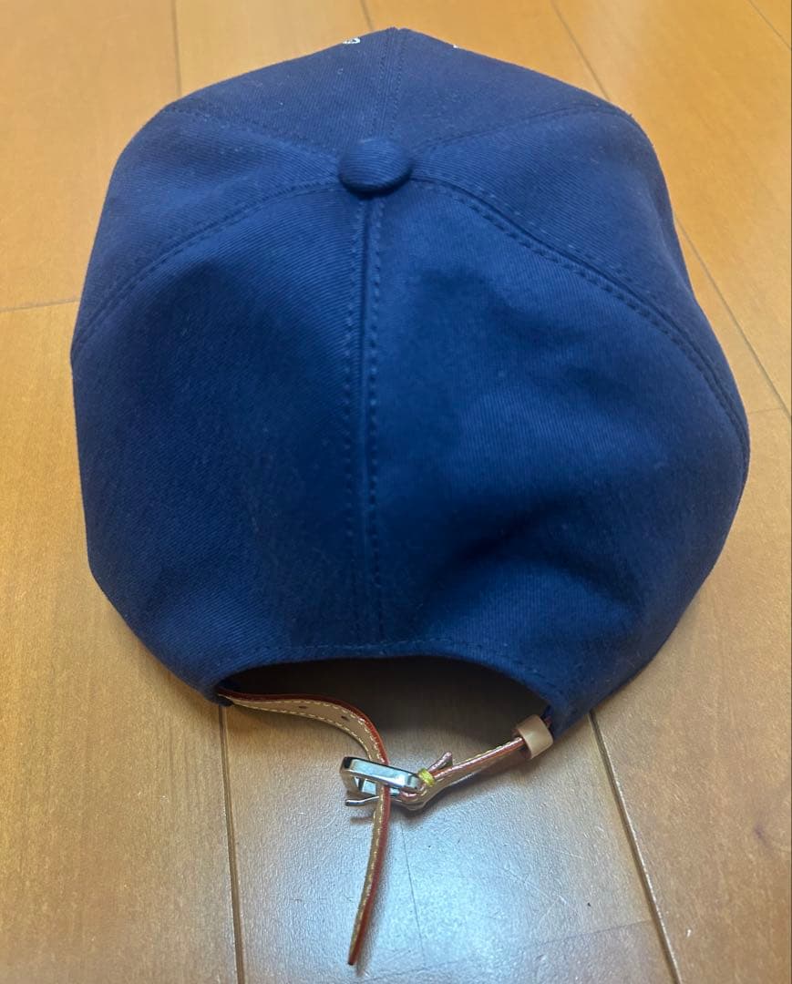 LOUIS VUITTON キャップ 60 ネイビー フレイム 炎 正規品