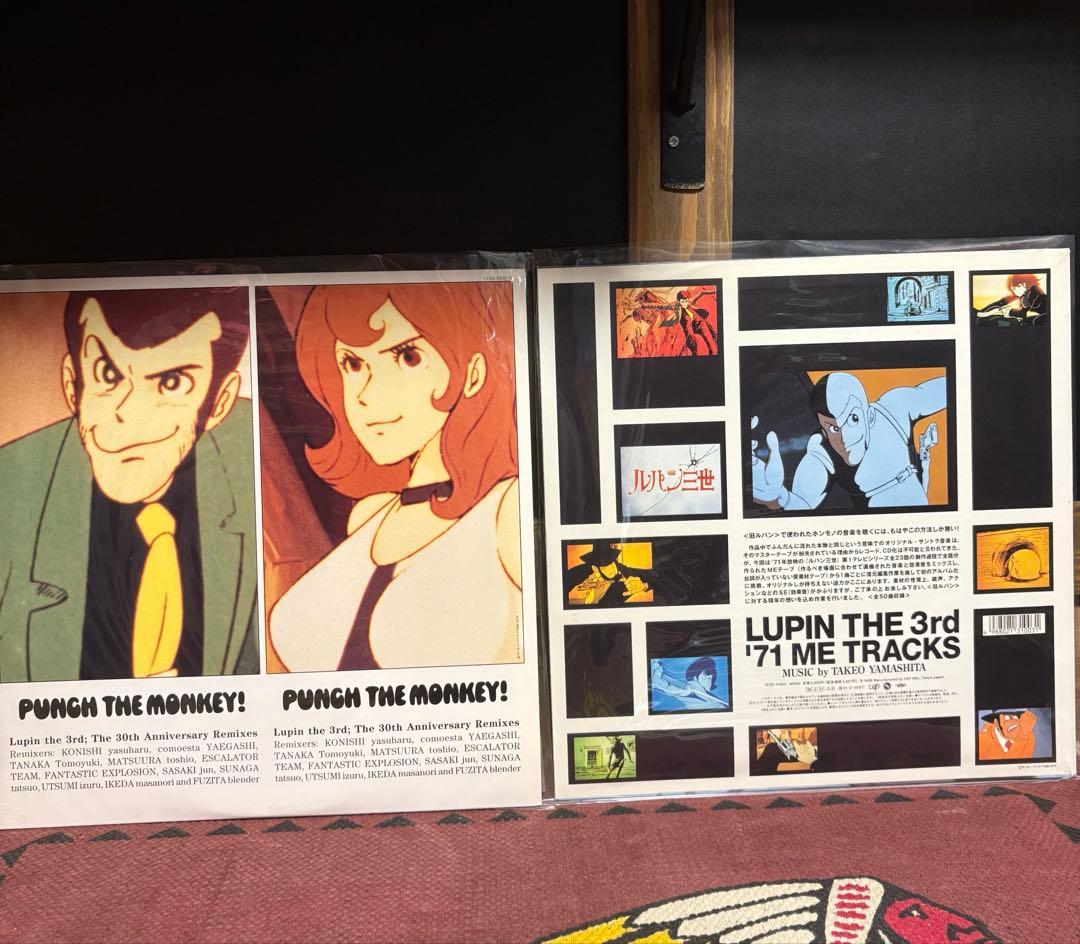 ★ルパン3世★次元大介★峰不二子★フィギュア・5★LPレコード・3★ワンダ・3★