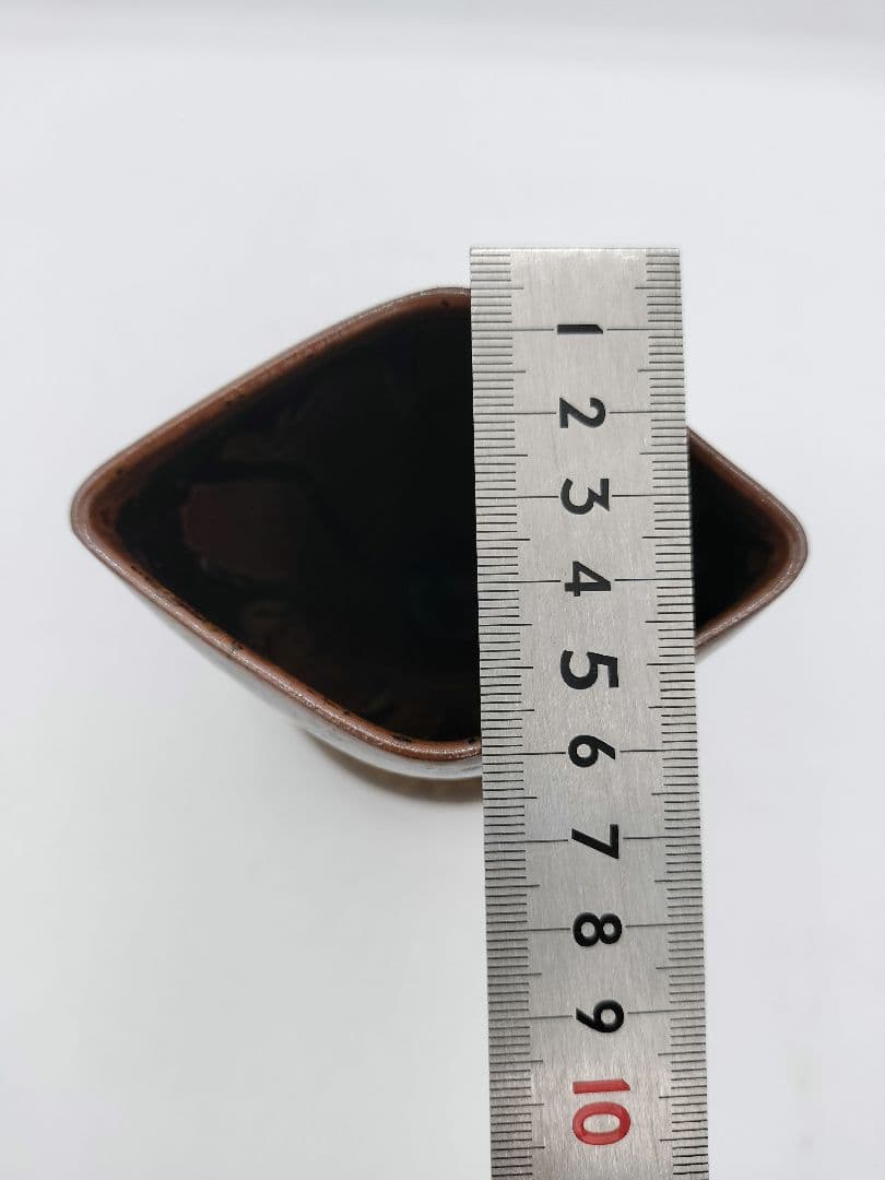 c438 花入 高取 笹耳 鬼丸碧山 木箱 茶道具 古物