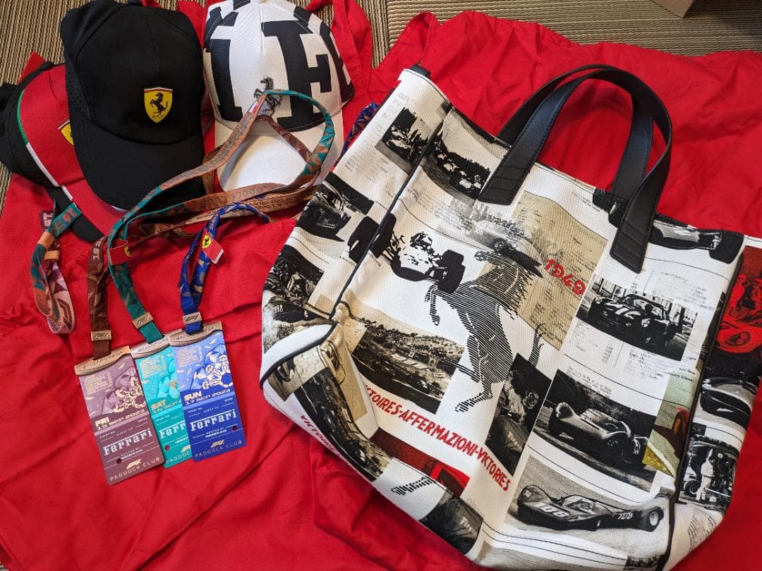 【フェラーリ】2023年 F1 シンガポールグランプリ パドッククラブセット