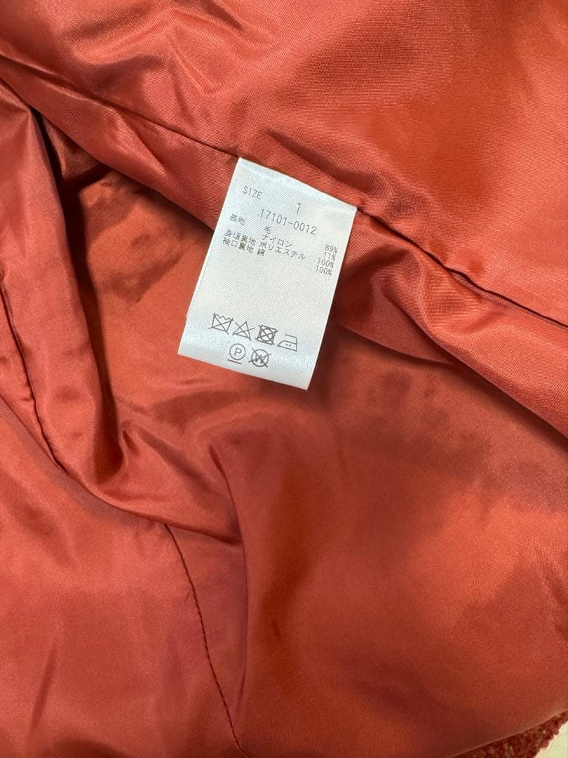 【新品タグ付】Suzu×CLANE MIXCOLOR OVER COAT