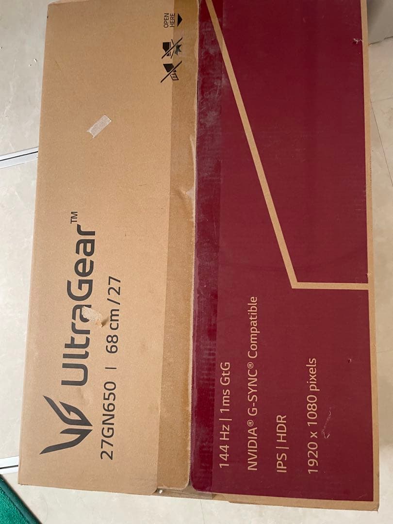 UltraGear 27GN650-B 27インチ ゲーミングディスプレイ