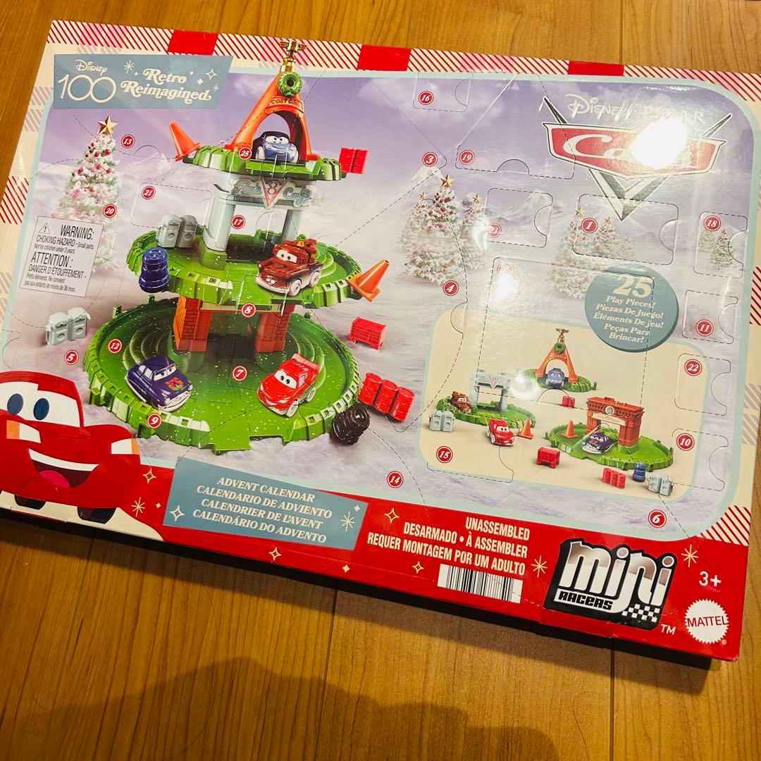 Mattel カーズ ミニレーサー アドベントカレンダー　マテル